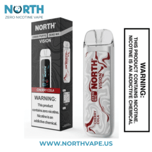 Cherry Cola North Vision Zero Nicotine 15K Disposable Vape