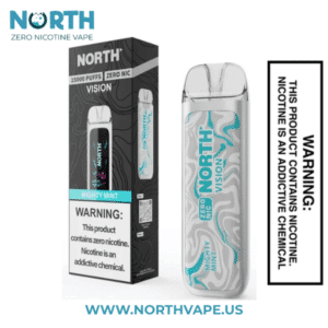 Mighty Mint North Vision Zero Nicotine 15K Disposable Vape