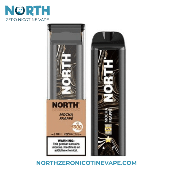 Mocha Frappe North 5000 Puffs Zero Nicotine