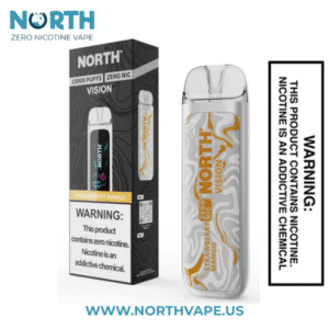 Strawberry Mango North Vision Zero Nicotine 15K Disposable Vape