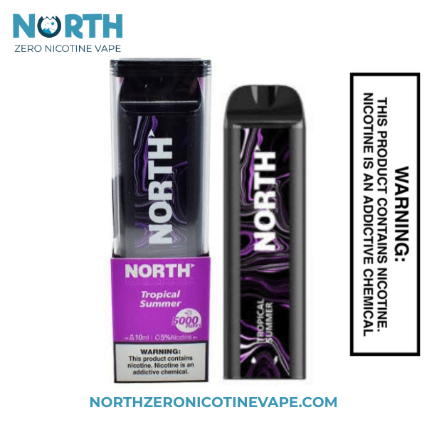 Tropical Summer North 5000 Puffs Zero Nicotine